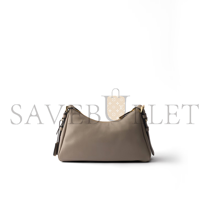Pra*a aimÉe medium leather shoulder bag 1bc229 (31*18*10cm)